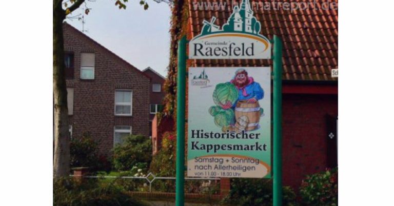 Erle Schild des OMR bemalt