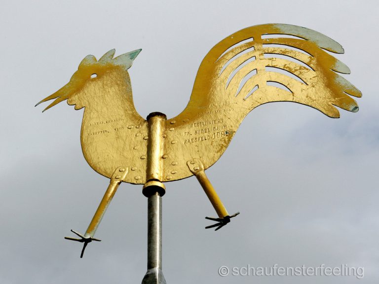 Der Hahn ist weg! Aber wo ist er abgeblieben?