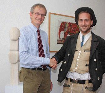 Wandergesellen im Kreishaus Borken