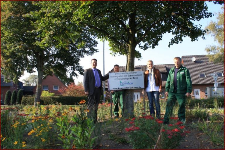 Kreisverkehr am Südring Raesfeld erstrahlt im neuen Glanz