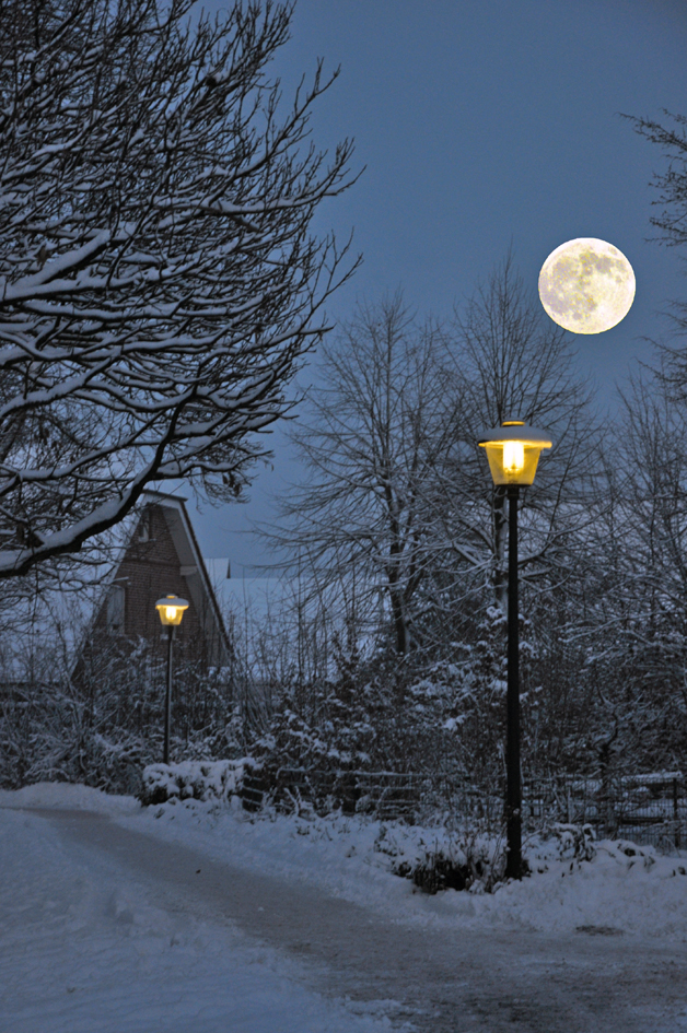 Spektakulärer Vollmond
