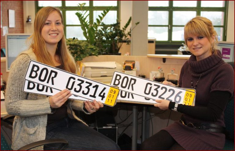 266.385 Fahrzeuge tragen das Kennzeichen BOR