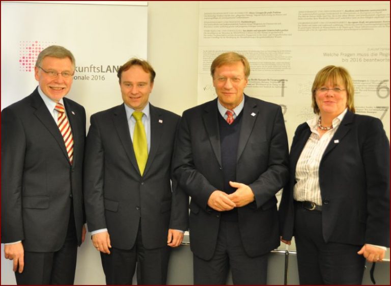 Hoher Besuch bei der Regionale 2016 – Antrittsbesuch von NRW-Wirtschaftsminister Voigtsberger