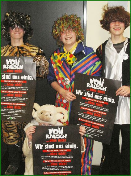 „Vollrausch ohne mich“ gilt auch zu Karneval / Experten appellieren an Erwachsene, Vorbilder zu sein