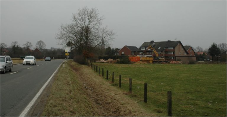 Keine Zufahrt von der Schermbecker Straße – Neubaugebiet im Friedhofsbereich Erle