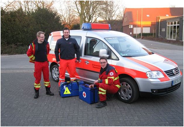 DRK Raesfeld zieht positives Fazit beim Rosenmontagsumzug