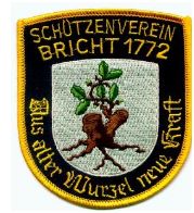 Osterfeuer in Bricht