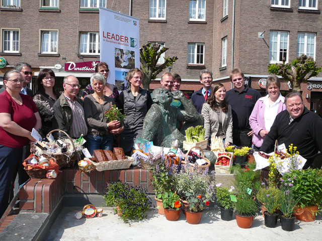 Marktpremiere FEINES VOM LAND am Sonntag 29. Mai 2011 bei „Wesel erleben“  – Auf dem Kornmarkt spielen Direktvermarkter die Hauptrolle