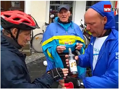 Wer sucht der findet – NRW Radtour 2011-Raesfelder beim Zwischenstopp in Ahlen