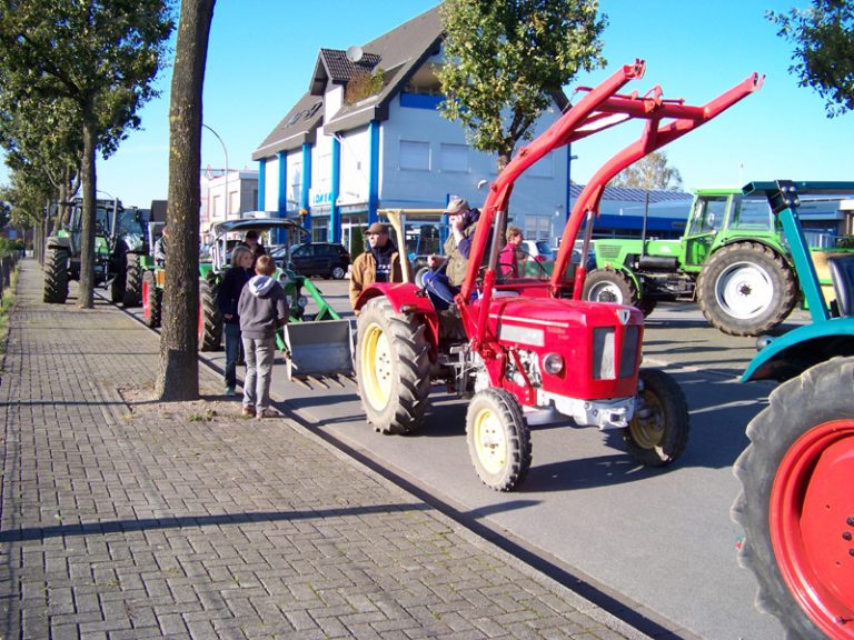 Herbstausfahrt der Erler Ackergiganten