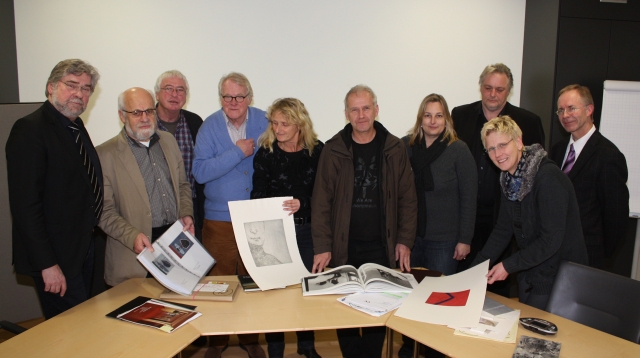 Rekordverdächtige Resonanz auf Deutsch-Niederländische Grafikbörse  Borken 2012
