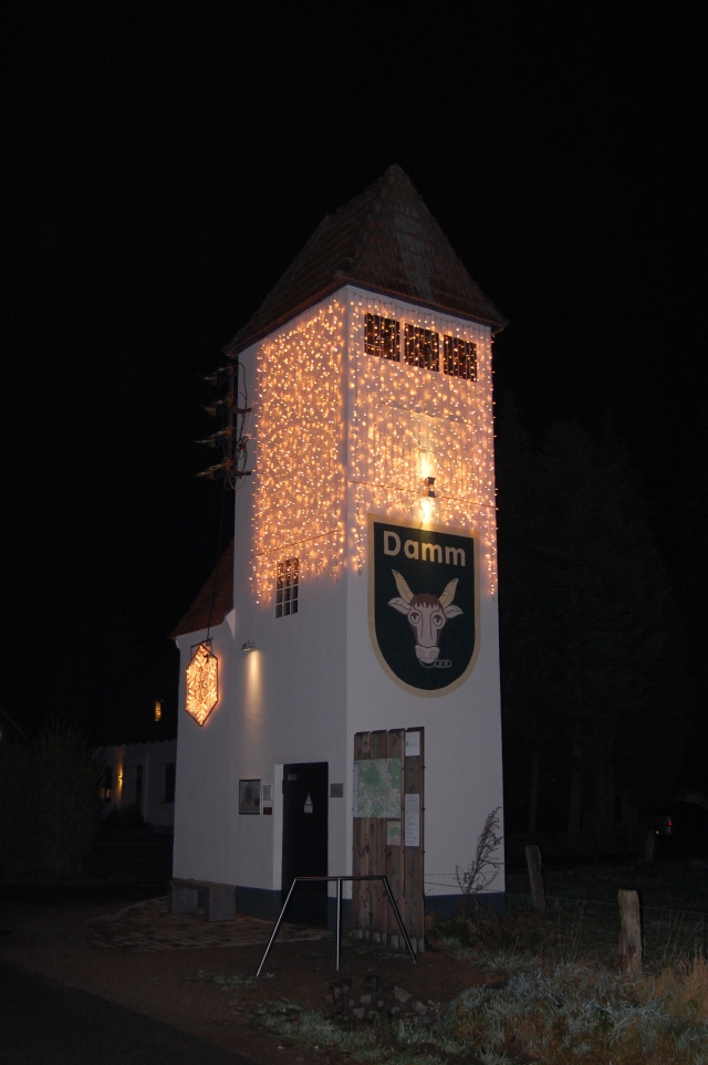 „Turmglühen“ am Jugendhaus in Schermbeck-Damm