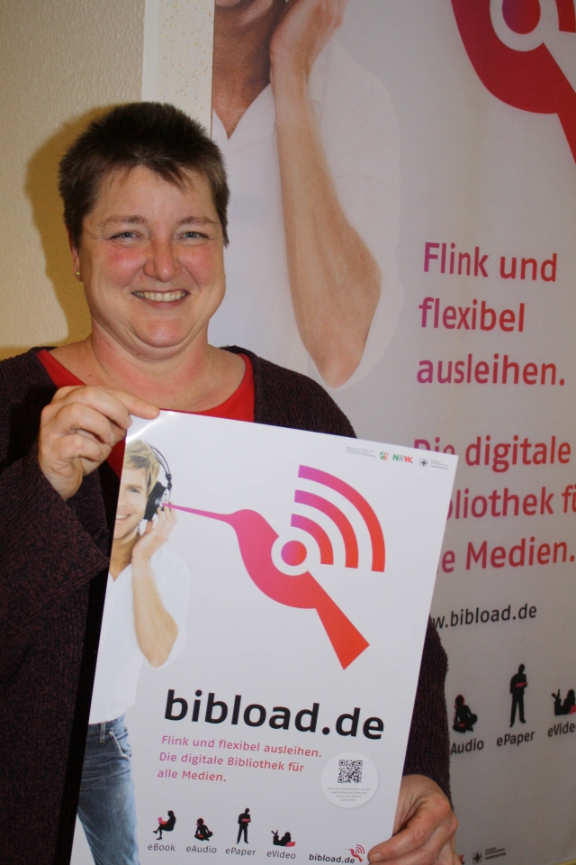 www.bibload.de liefert digitales Lesefutter für Mitglieder der Raesfelder Bücherei