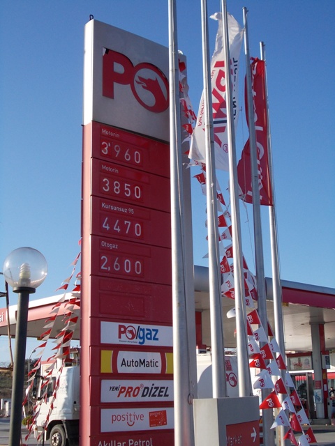Heute schon getankt? Best Price in der Türkei