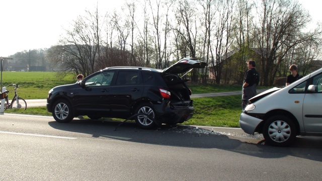 Auffahrunfall auf der B 70 in Raesfeld