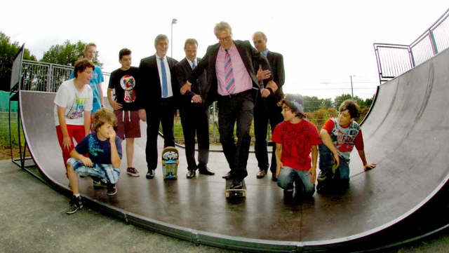 Neue Skateranlage in Schermbeck