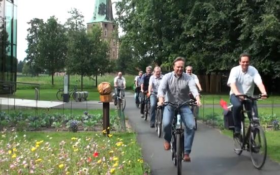 Mit dem Rad durch die Gemeinde – Landrat Dr. Kai Zwicker