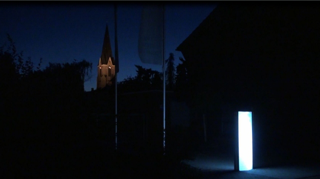 Blaue Stunde in Erle
