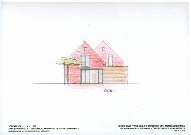 Neue Bebauung soll Kirchring in Erle aktivieren