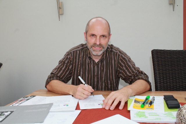 Klaus Franke wird zum Diakon geweiht