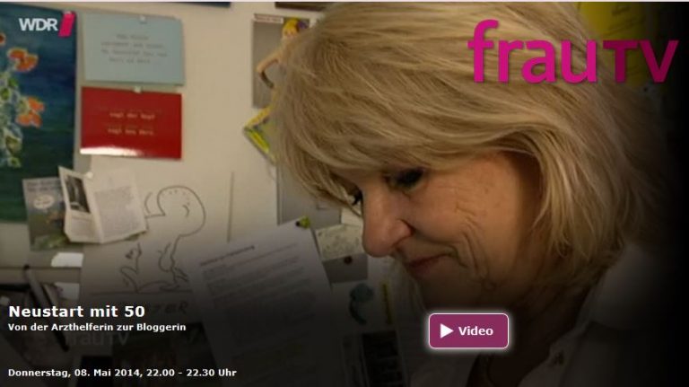 Frau TV – Als Bloggerin ein Thema wert für den WDR