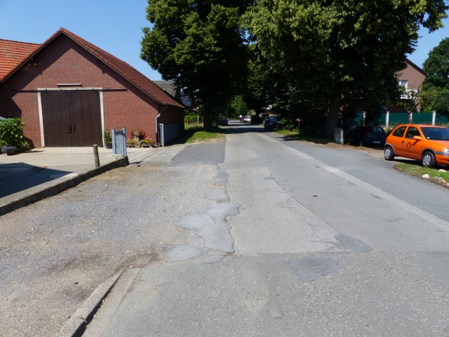 Blick in die Strase Upen Plass