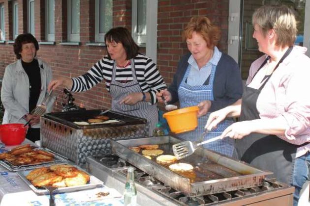 Die Damen vom Grill konnten &uuml;ber Satzschwierigkeiten nicht klagen