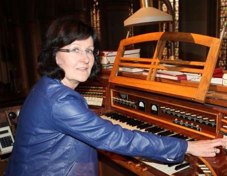 Sonnenblumen für die neue Orgel in der Kirche in Raesfeld