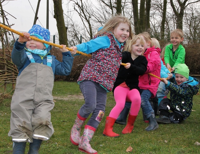 St. Nikolaus Kindergarten – jeder packte mit an