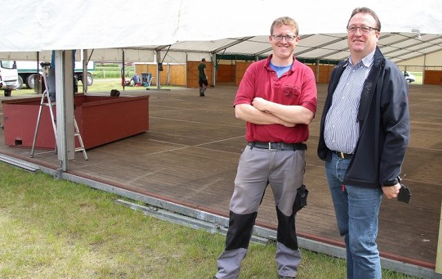 Festwirt Wenzel und Sohn Benedikt Schwering