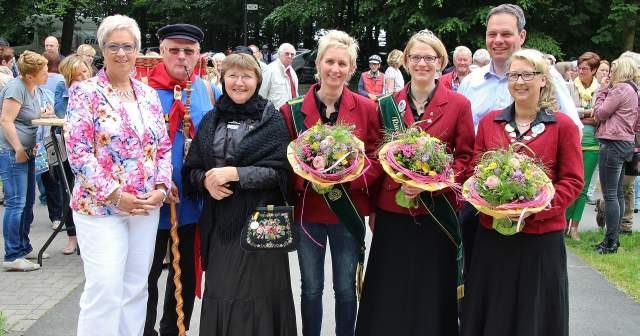 Raesfelds neue Kappeskönigin: Birgit Kuhmann übernimmt das Amt
