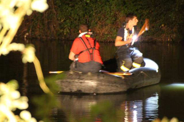 Person im Angelteich ertrunken?