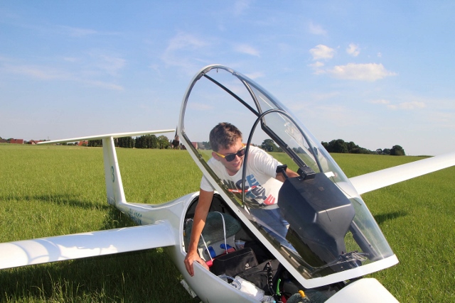 Ungewollte Landung in Erle