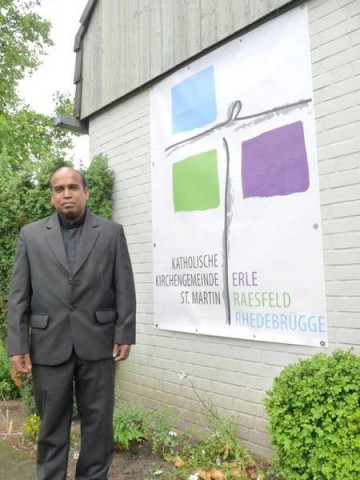 Püfferkes-Aktion am Karfreitag in Raesfeld für Indien