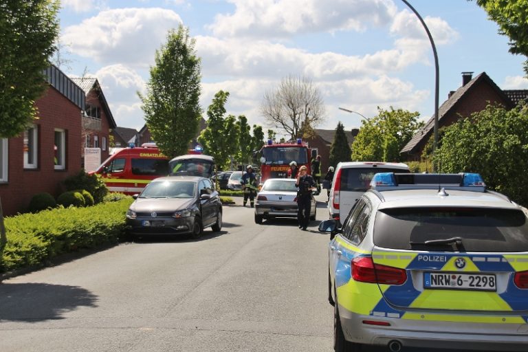 Raesfeld – Zwei Verletzte bei Verkehrsunfall