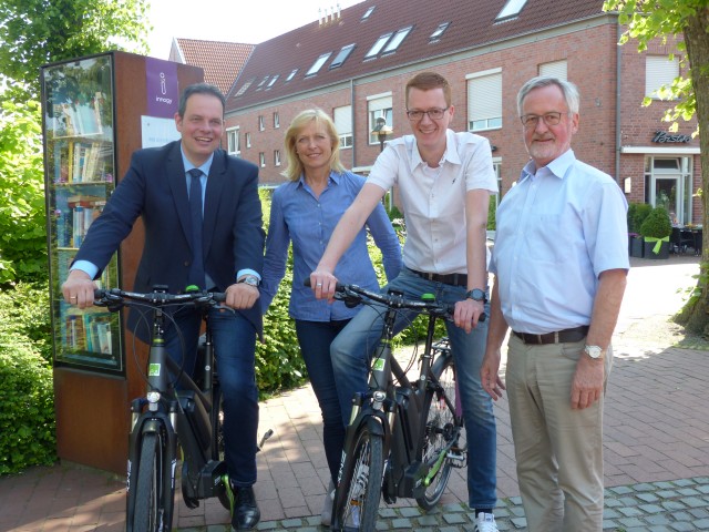 Umweltfreundliche Dienstfahrten mit E-Bikes