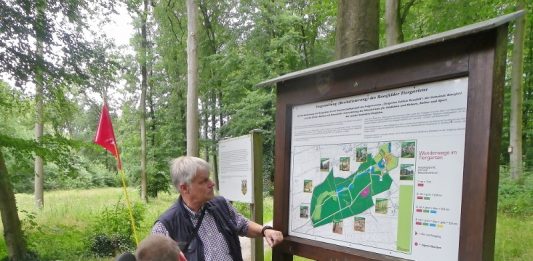 Barrierefrei im Tiergarten von Schloss Raesfeld