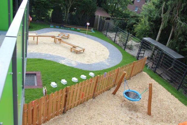 Einweihung und Tag der offenen T&uuml;r im neuen Bewegungskindergarten Villa Purzelbaum in Raesfeld