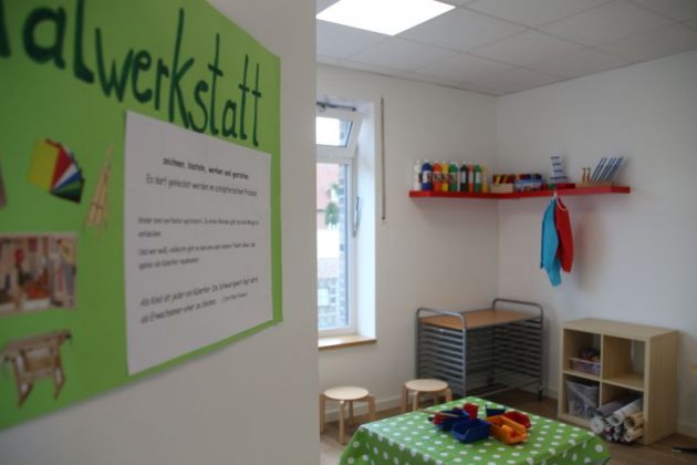 Einweihung und Tag der offenen T&uuml;r im neuen Bewegungskindergarten Villa Purzelbaum in Raesfeld