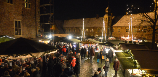 Schnee Adventsmarkt Raesfeld 2016