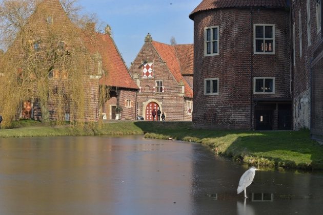 Schloss Raesfeld im M&uuml;nsterland Naturpark Hohe Mark