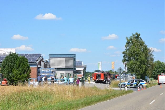 Feuerwehr in Raesfeld am Helweg in Schreinerei