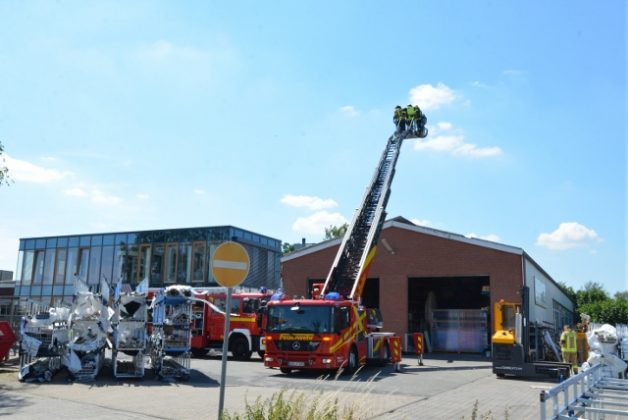 Brand am Helweg in Raesfeld