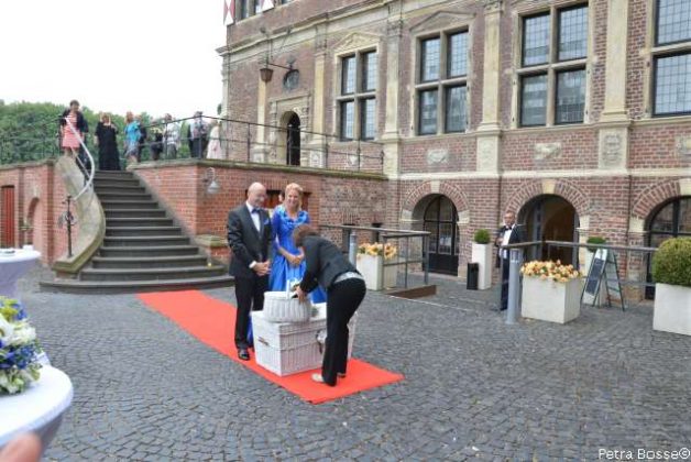 Hochzeit am Schloss Raesfeld mit Flashmob