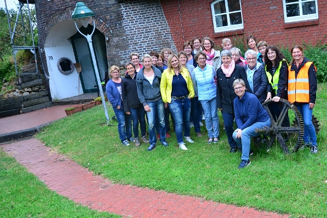 Zwischenstopp mit Essen an der Erler Mühle