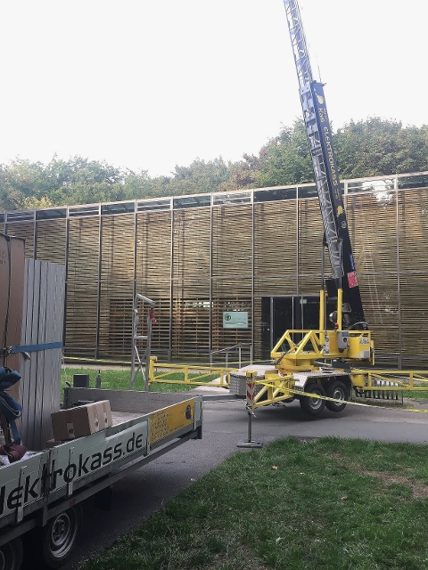 Installation Photovoltaik Naturparkhaus Raesfeld