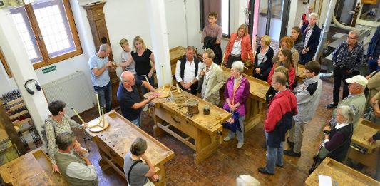 Die Werkstätten der Akademie des Handwerks im Schloss Raesfeld