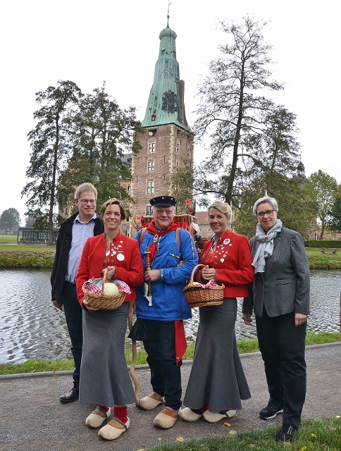 Kappesmarkt Raesfeld 2018 mit Kappeshoheiten und Kiepenkerl 