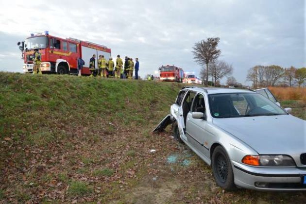 Unfall in Raesfeld mit Schulbus