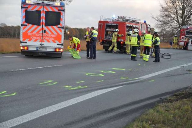Unfall in Raesfeld mit Schulbus